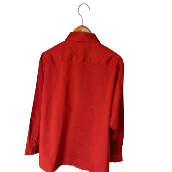 Kenneth Cole Reation red dress shirt 17.5x34-35 Regular fit NWT - Picture 2 of 12